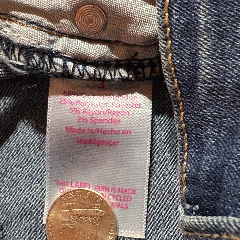 NWOT Dark Blue Skinny Jeans - Picture 3 of 4